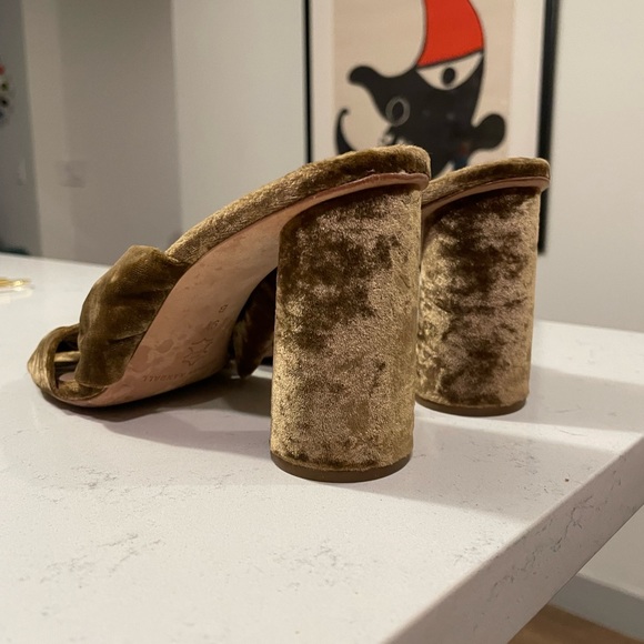 Loeffler Randall Crushed Velvet Sandals - Picture 3 of 4